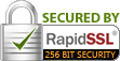 click for SSL secured (256bit)